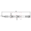 Apec Brake Hose HOS3339 thumbnail