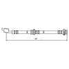 Apec Brake Hose HOS3342 thumbnail