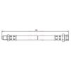 Apec Brake Hose HOS3361 thumbnail