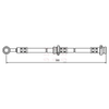 Apec Brake Hose HOS3373 thumbnail