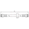 Apec Brake Hose HOS3397 thumbnail