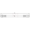 Apec Brake Hose HOS3402 thumbnail