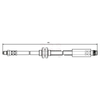Apec Brake Hose HOS3409 thumbnail