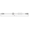 Apec Brake Hose HOS3419 thumbnail