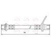 Apec Brake Hose HOS3420 thumbnail