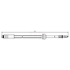 Apec Brake Hose HOS3425 thumbnail