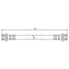 Apec Brake Hose HOS3472 thumbnail
