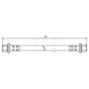 Apec Brake Hose HOS3487 thumbnail