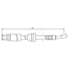 Apec Brake Hose HOS3499 thumbnail