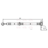 Apec Brake Hose HOS3573 thumbnail