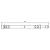 Apec Brake Hose HOS3602 thumbnail