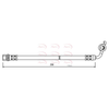 Apec Brake Hose HOS3604 thumbnail