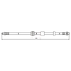 Apec Brake Hose HOS3621 thumbnail