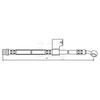 Apec Brake Hose HOS3648 thumbnail