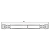 Apec Brake Hose HOS3684 thumbnail