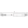 Apec Brake Hose HOS3696 thumbnail
