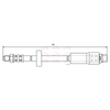 Apec Brake Hose HOS3702 thumbnail