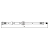 Apec Brake Hose HOS3704 thumbnail