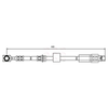 Apec Brake Hose HOS3709 thumbnail