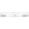 Apec Brake Hose HOS3727 thumbnail