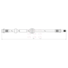 Apec Brake Hose HOS3796 thumbnail