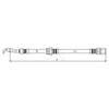 Apec Brake Hose HOS3819 thumbnail