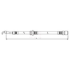 Apec Brake Hose HOS3820 thumbnail
