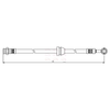 Apec Brake Hose HOS3822 thumbnail