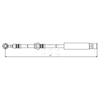 Apec Brake Hose HOS3824 thumbnail