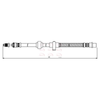 Apec Brake Hose HOS3841 thumbnail