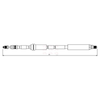 Apec Brake Hose HOS3852 thumbnail