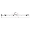Apec Brake Hose HOS3856 thumbnail