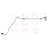 Apec Brake Hose HOS3881 thumbnail