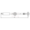 Apec Brake Hose HOS3885 thumbnail