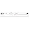 Apec Brake Hose HOS3937 thumbnail