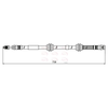 Apec Brake Hose HOS3948 thumbnail