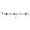 Apec Brake Hose HOS3981 thumbnail