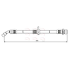 Apec Brake Hose HOS3982 thumbnail