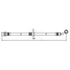 Apec Brake Hose HOS3995 thumbnail