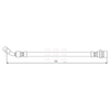 Apec Brake Hose HOS4003 thumbnail