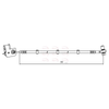 Apec Brake Hose HOS4010 thumbnail