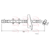 Apec Brake Hose HOS4026 thumbnail
