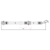 Apec Brake Hose HOS4054 thumbnail