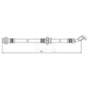 Apec Brake Hose HOS4055 thumbnail
