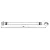 Apec Brake Hose HOS4059 thumbnail