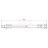 Apec Brake Hose HOS4060 thumbnail