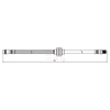 Apec Brake Hose HOS4063 thumbnail