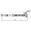Apec Brake Hose HOS4131 thumbnail