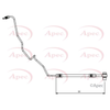 Apec Brake Hose HOS4136 thumbnail