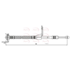 Apec Brake Hose HOS4139 thumbnail